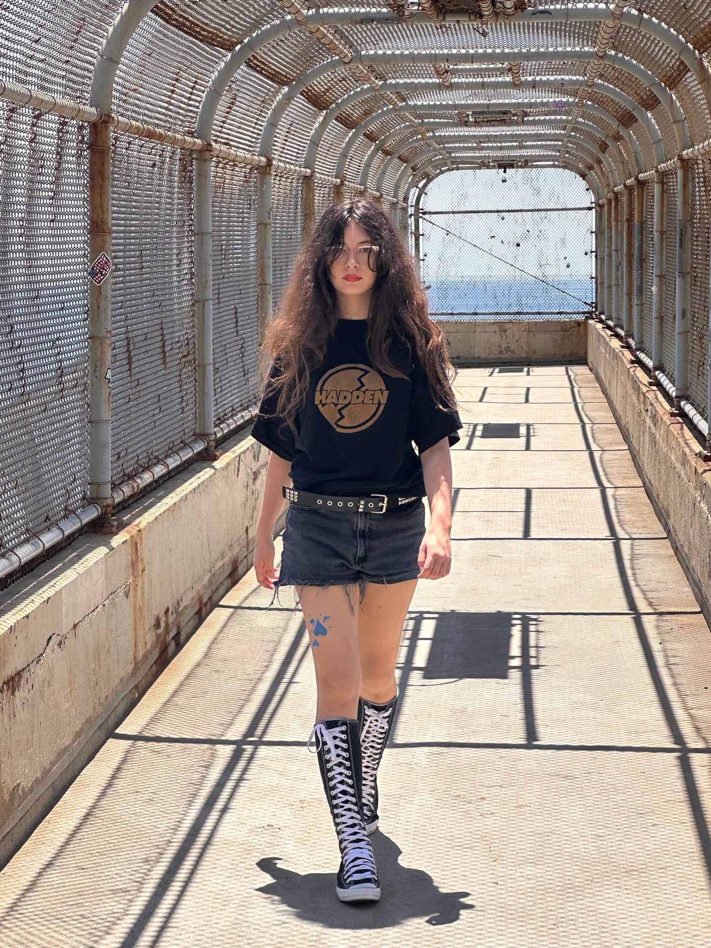 Hadden Reflective Tee Gold